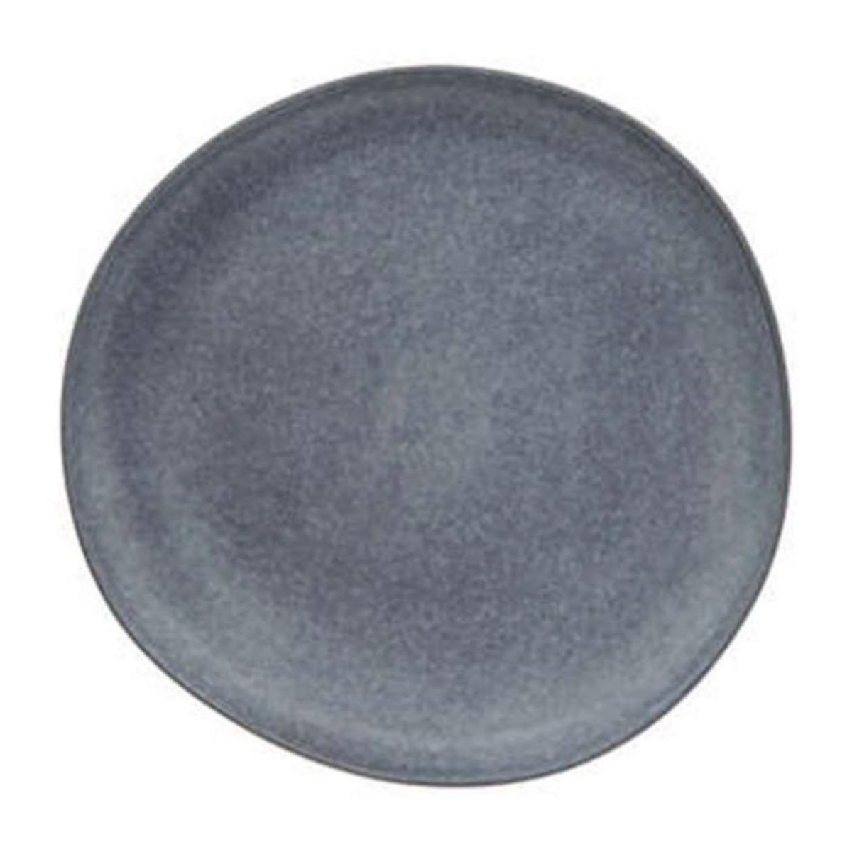 SECRET DE GOURMET Lot de 6 Assiettes Plates  Spring Water  27cm Bleu