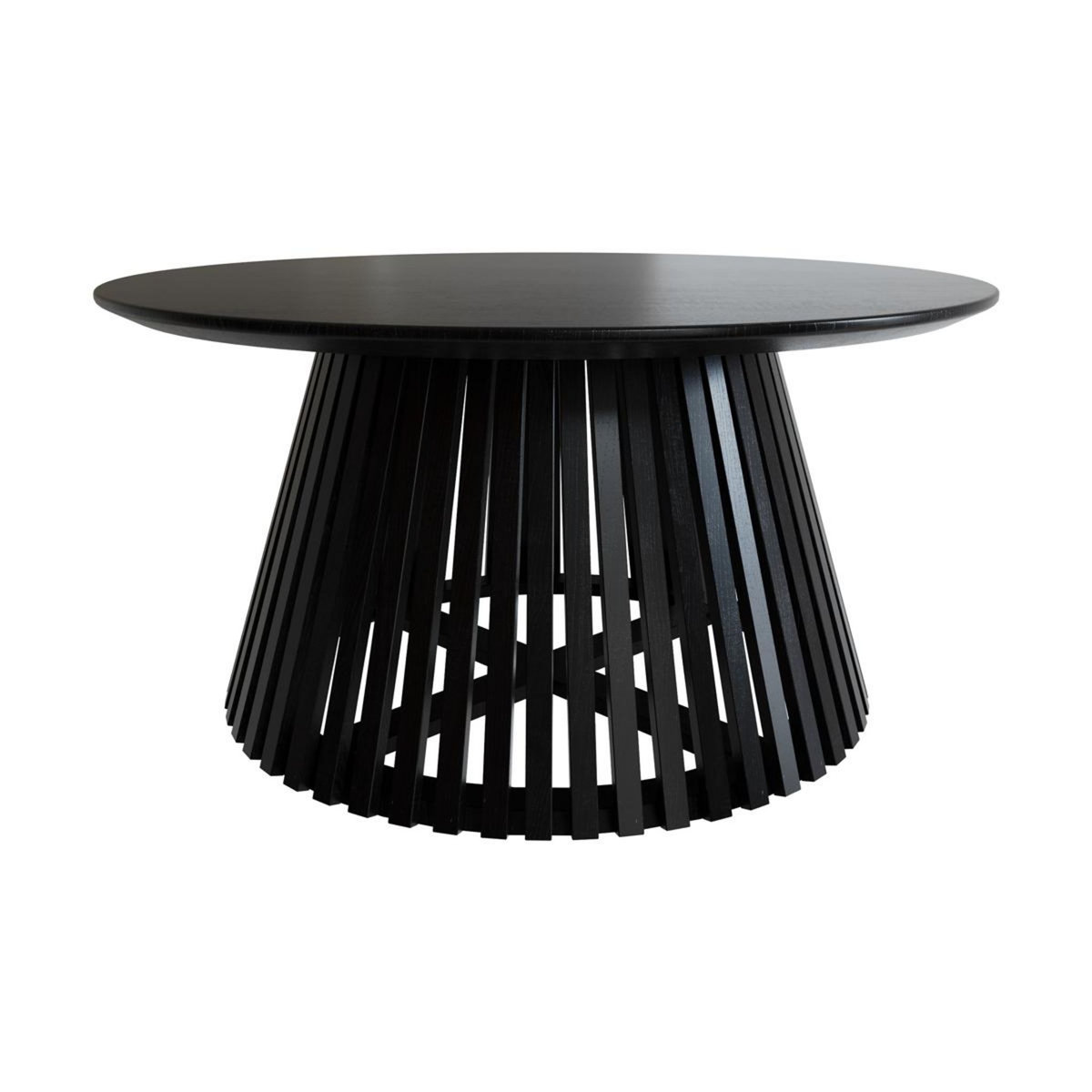 Rendez vous déco Table basse ronde en bois clair d'acacia D80 cm - Képès