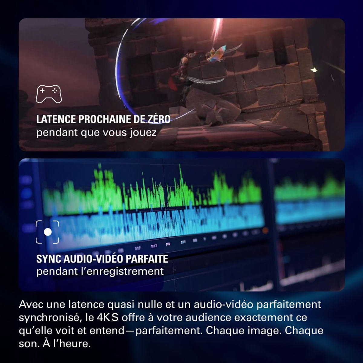 ELGATO GAMING Boitier enregis Game Capture 4K S