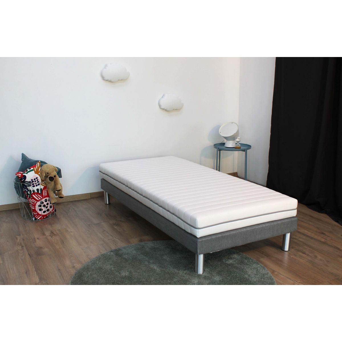 Matelas mousse 90x190cm ZIP