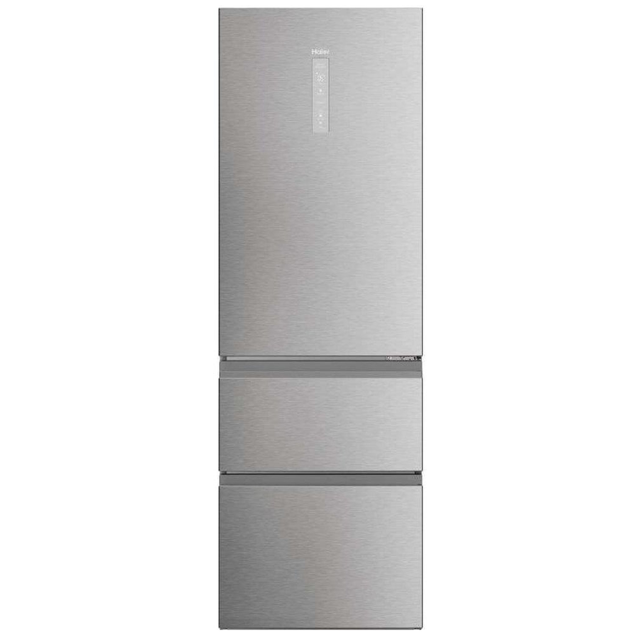Voir la diapositive 1 : HAIER Réfrigérateur combiné 60cm 360l nofrost, inox - htw5618dnmg