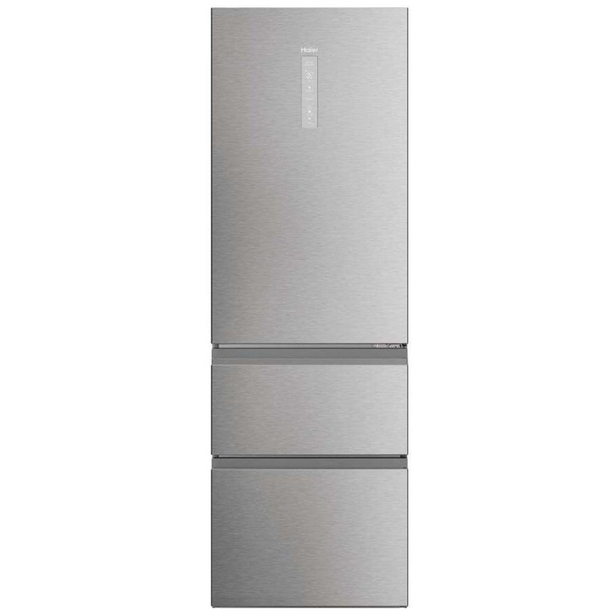 HAIER Réfrigérateur combiné 60cm 360l nofrost, inox - HTW5618DNMG