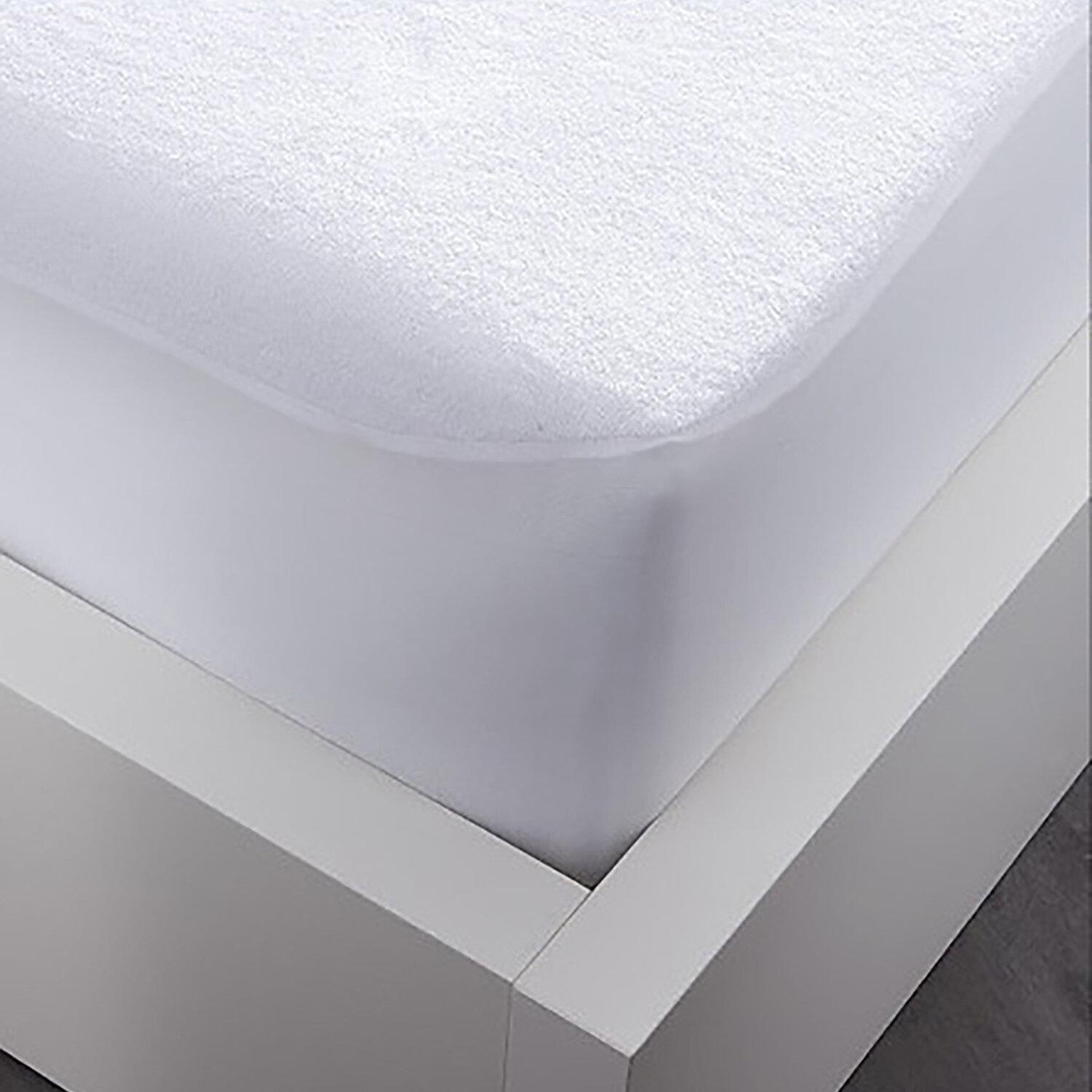 Voir la diapositive 3 : Home collection Protège matelas 100% coton imperméable ete/hiver