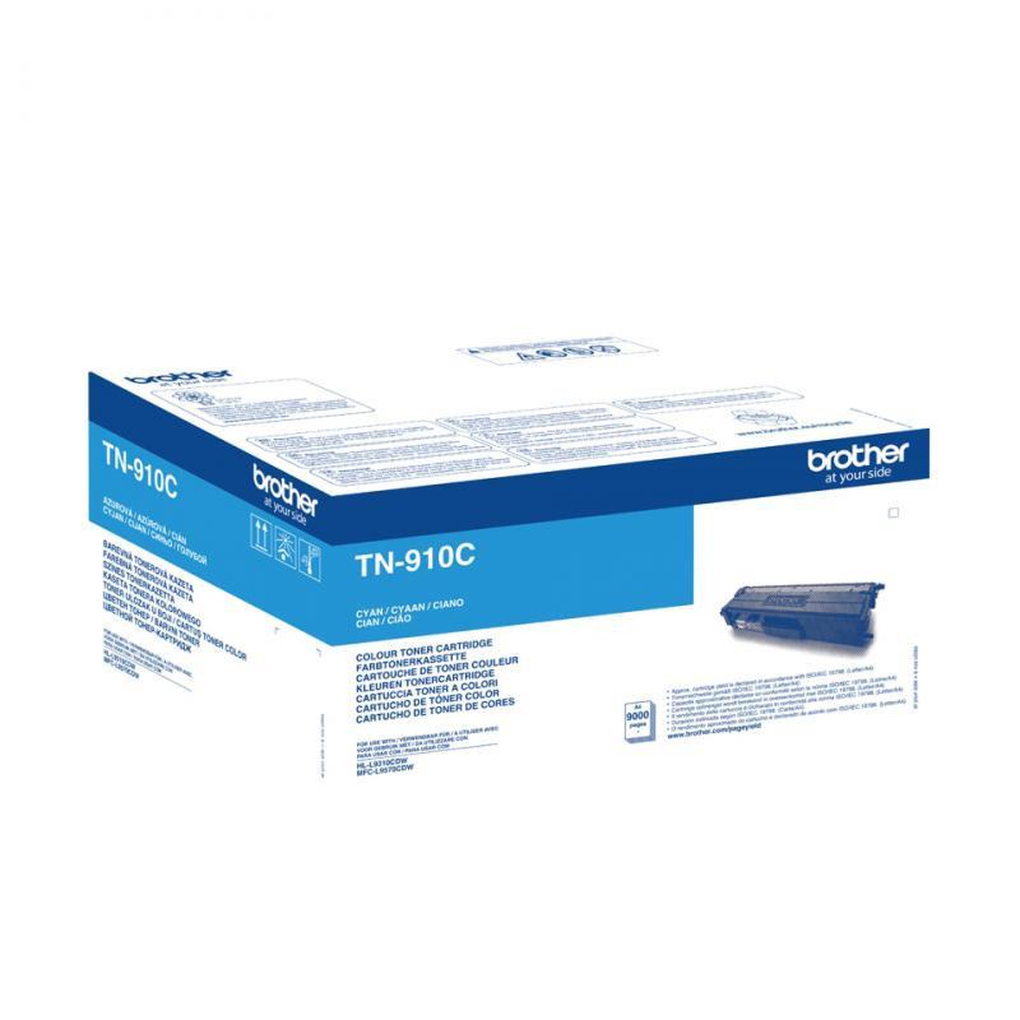 Voir la diapositive 2 : Brother Brother Toner TN-910 TN910 Cyan (TN910C)