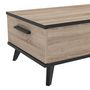 Voir la diapositive 4 : Table basse 2 tiroirs 2 niches L106cm JAMES
