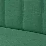 VIDAXL Canape 117 x 55,5 x 77 cm Tissu Vert