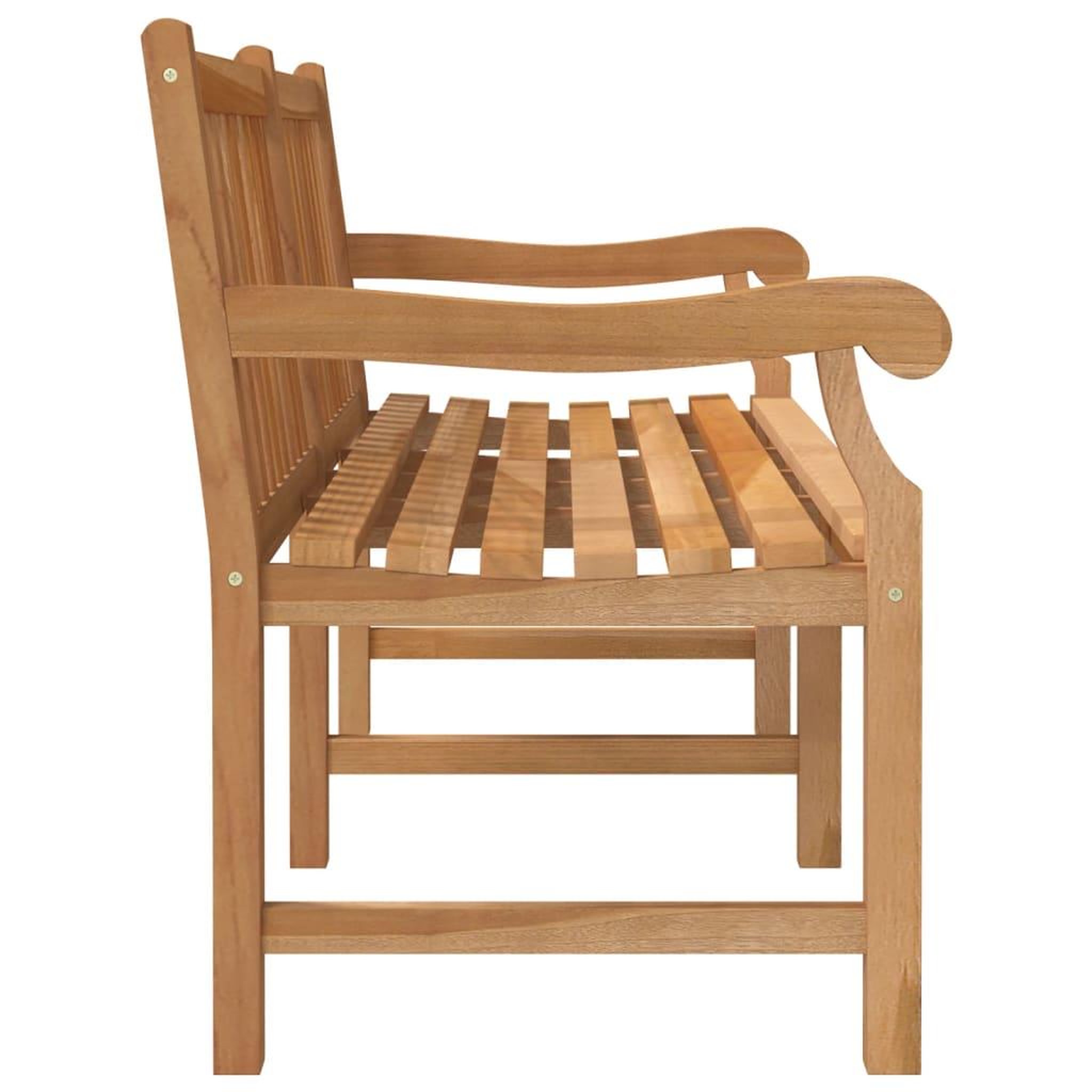 Voir la diapositive 4 : VIDAXL Banc de jardin 150 cm bois de teck massif
