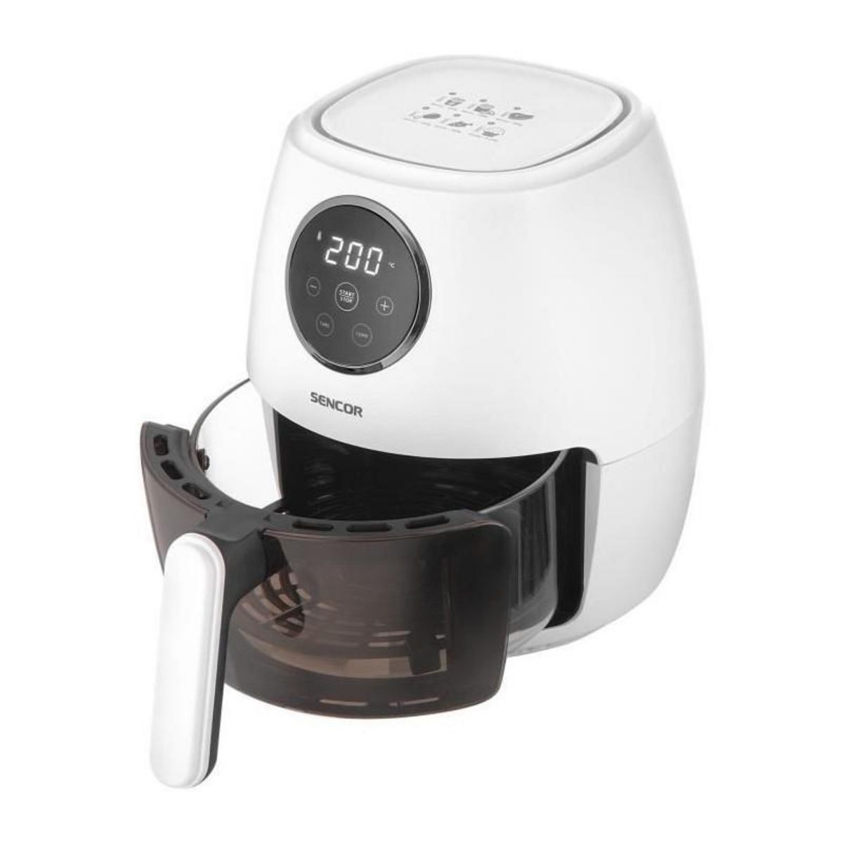 SENCO Airfryer - SENCOR - SFR 5340WH - 1300 W - 3,5 L - Blanc