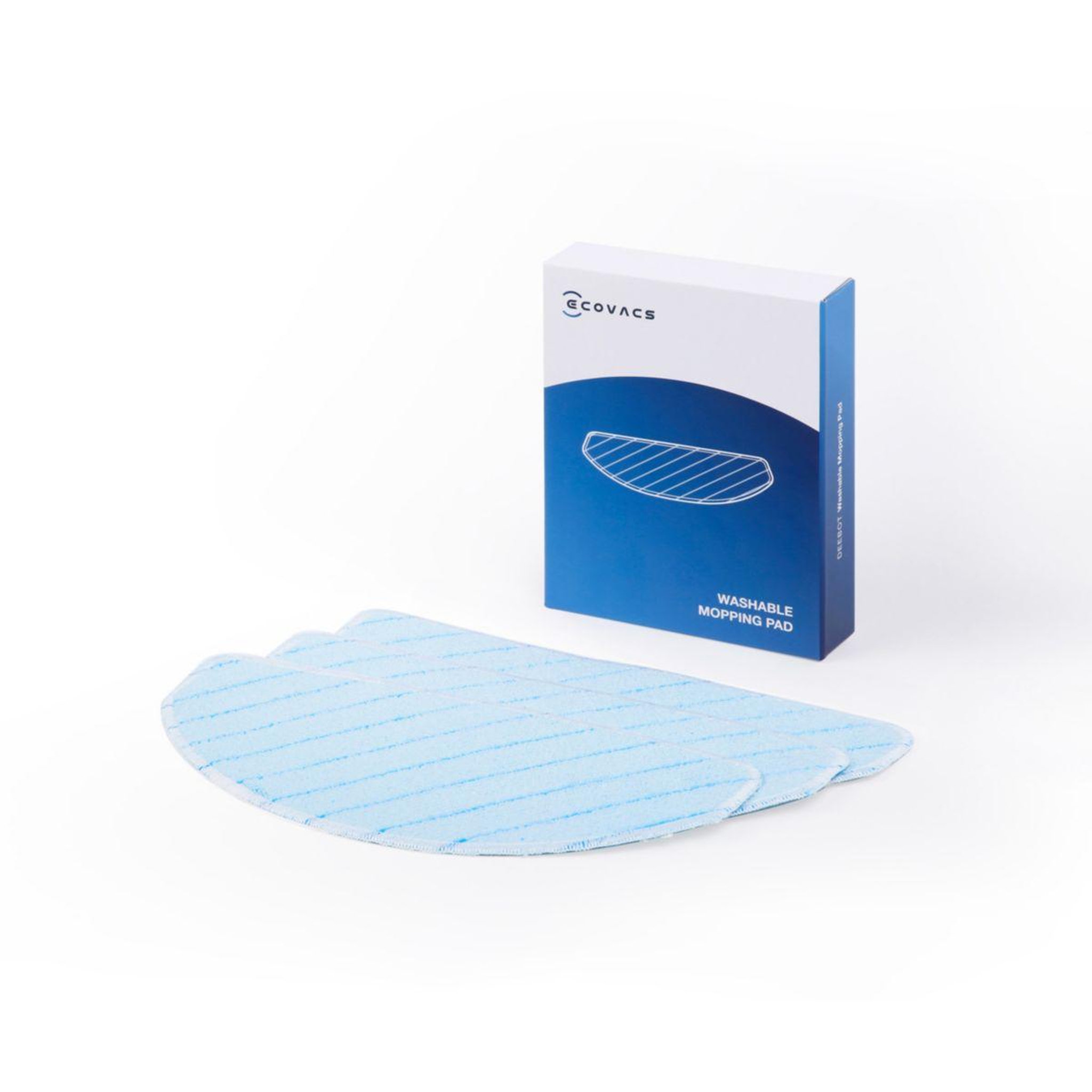Voir la diapositive 2 : ECOVACS Lingettes et serpillères lavage microfibre lavable robot deebot t8 t9 n8