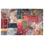Voir la diapositive 1 : VIDAXL Tapis lavable antiderapant Patchwork 160x230 cm multicolore