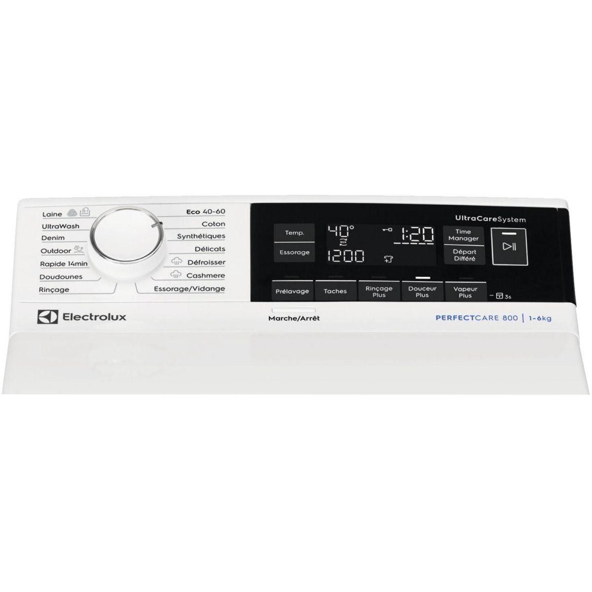 ELECTROLUX Lave linge top EW8T3653BA