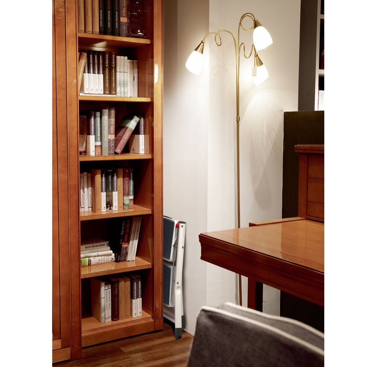 HAILO Marchepied 2 marches antidérapantes pliable blanc - MINI