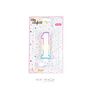 Voir la diapositive 3 : Paris Prix Bougie d'Anniversaire  Chiffre 1  10cm Multicolore