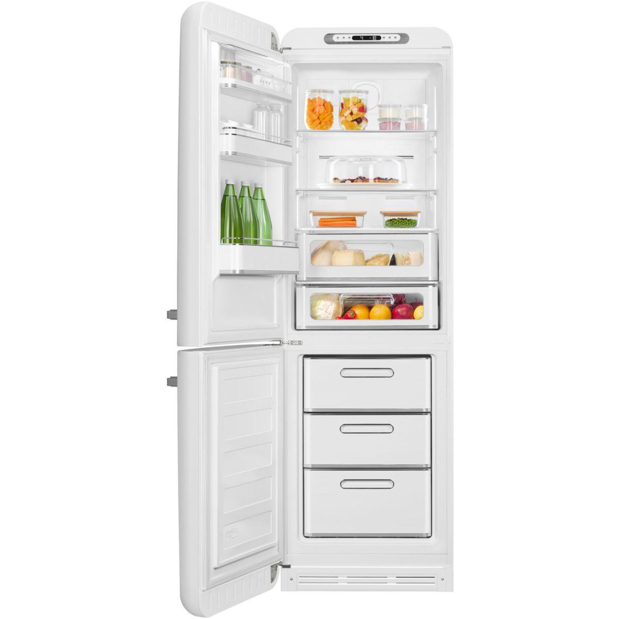 Voir la diapositive 3 : SMEG Réfrigérateur combiné FAB32LWH6