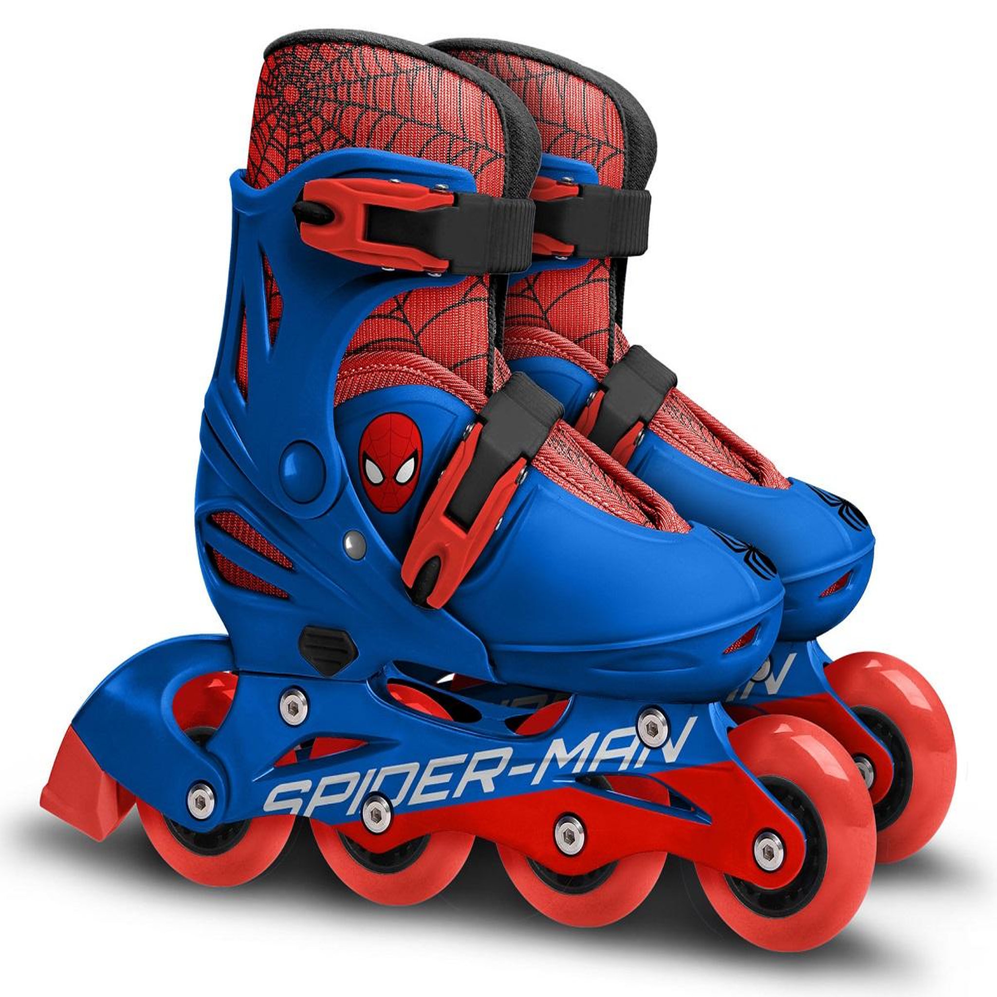 Voir la diapositive 1 : SPIDERMAN Patins en ligne 2en1 ajustables 3 roues SPIDERMAN taille 27 à 30