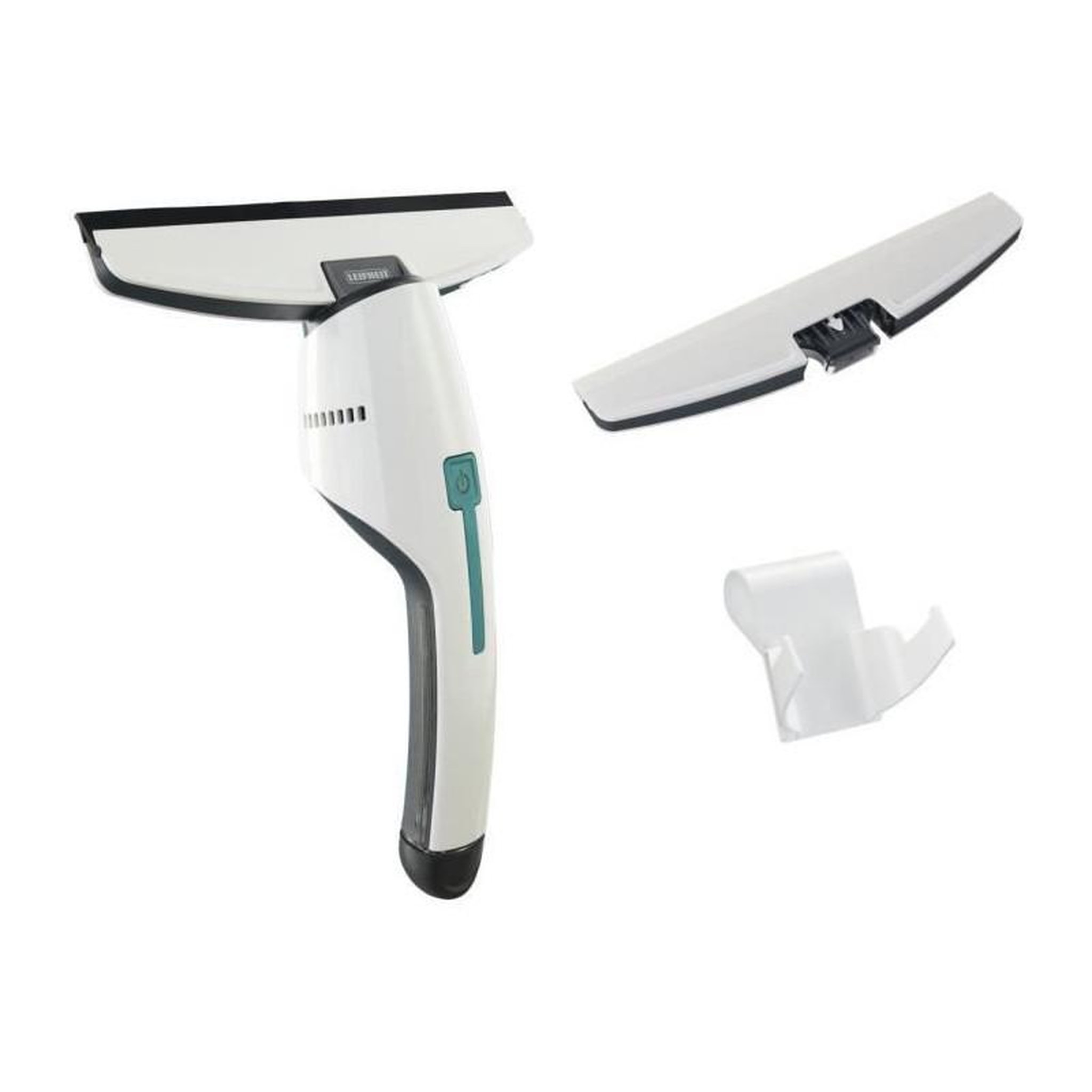 Leifheit LEIFHEIT 51035 - Aspirateur a vitres et salle de bains Nemo - Reservoir 60ml - Autonomie 45min - IPX7 - Design ergonomique et fi