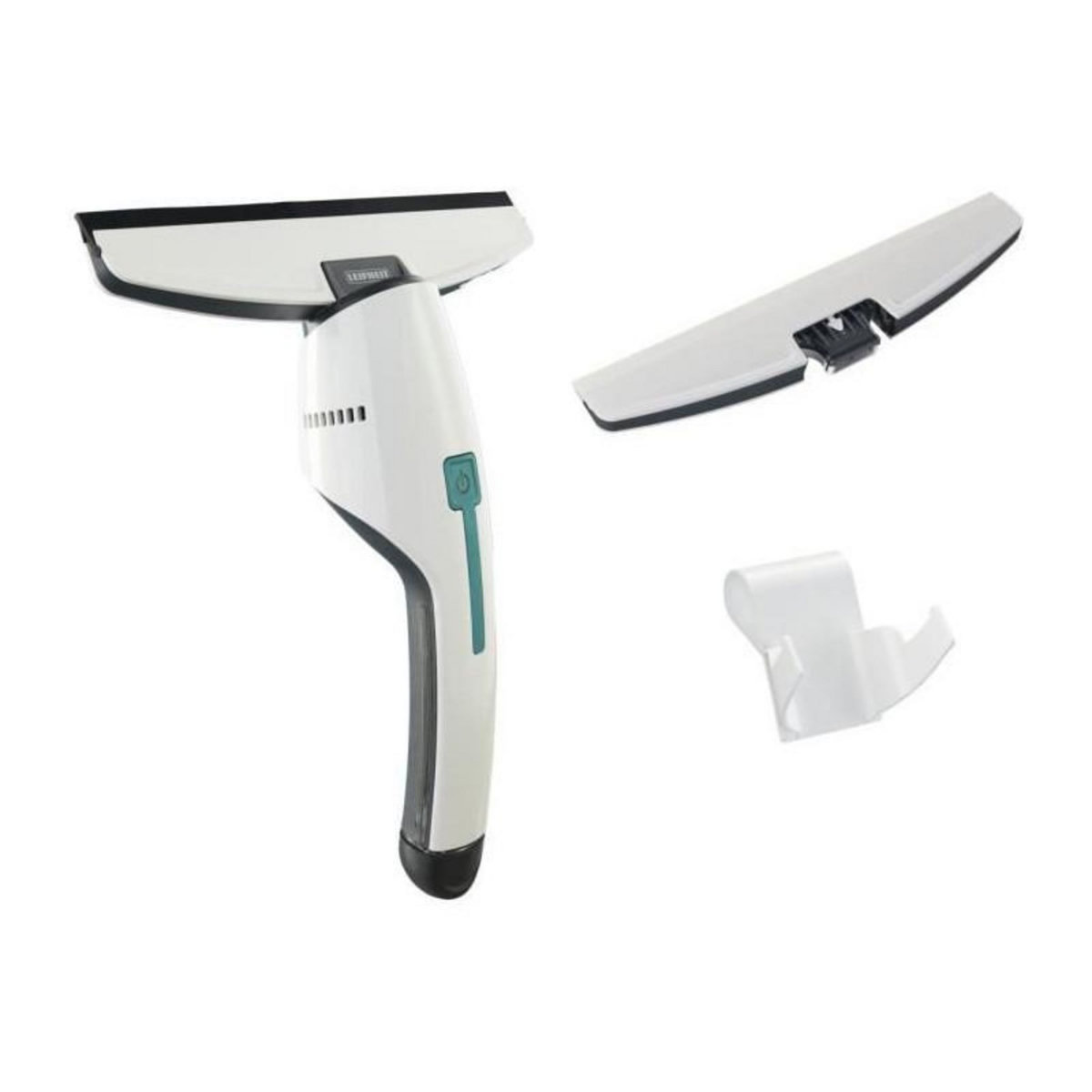 Leifheit LEIFHEIT 51035 - Aspirateur a vitres et salle de bains Nemo - Reservoir 60ml - Autonomie 45min - IPX7 - Design ergonomique et fi