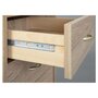 Voir la diapositive 7 : Caisson rangement pour bureau 4 tiroirs L40cm JOVI