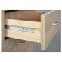 Voir la diapositive 7 : Caisson rangement pour bureau 4 tiroirs L40cm JOVI