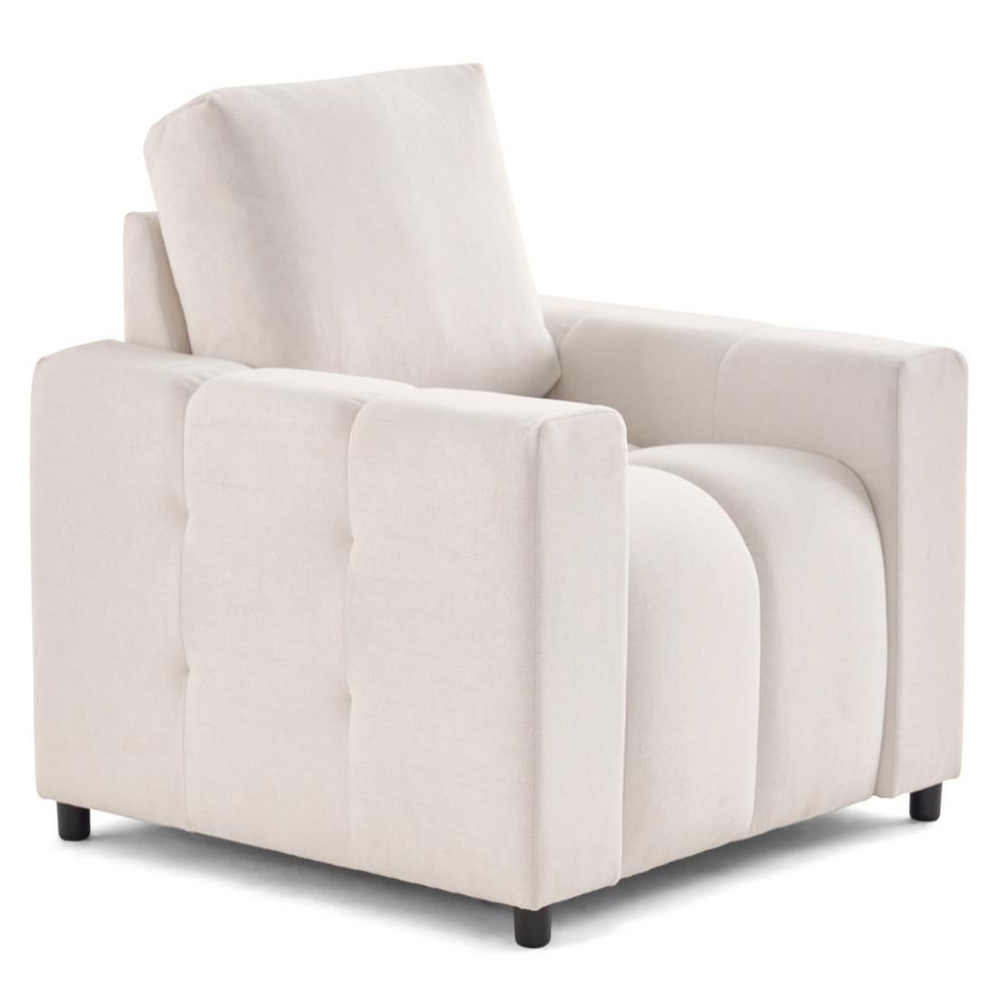 Voir la diapositive 1 : LISA DESIGN Crocus - fauteuil en tissu