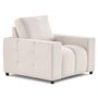 Voir la diapositive 1 : LISA DESIGN Crocus - fauteuil en tissu