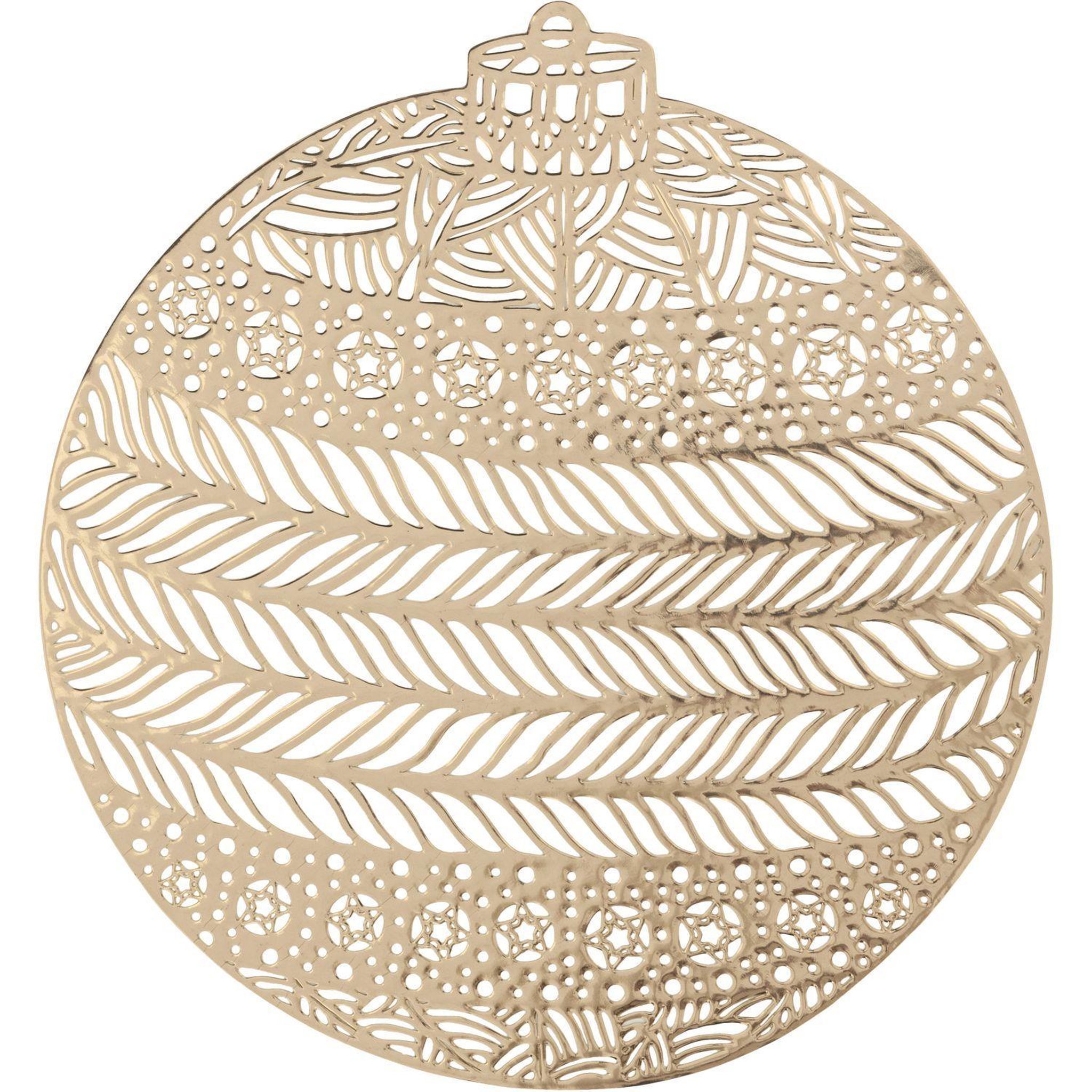 Voir la diapositive 4 : FEERIC LIGHT & CHRISTMAS Lot de 6 sets de table boule de Noël