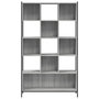 Voir la diapositive 5 : VIDAXL Bibliotheque sonoma gris 102x28x172 cm bois d'ingenierie