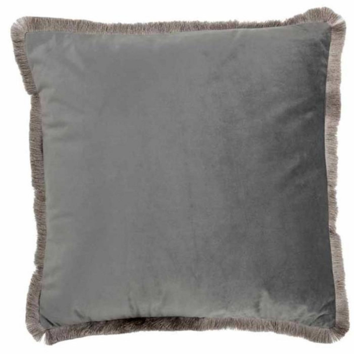 Paris Prix Coussin Carré Déco  Alpha  42x43cm Gris