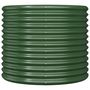 Voir la diapositive 3 : VIDAXL Jardiniere de jardin Acier enduit de poudre 80x80x68 cm Vert