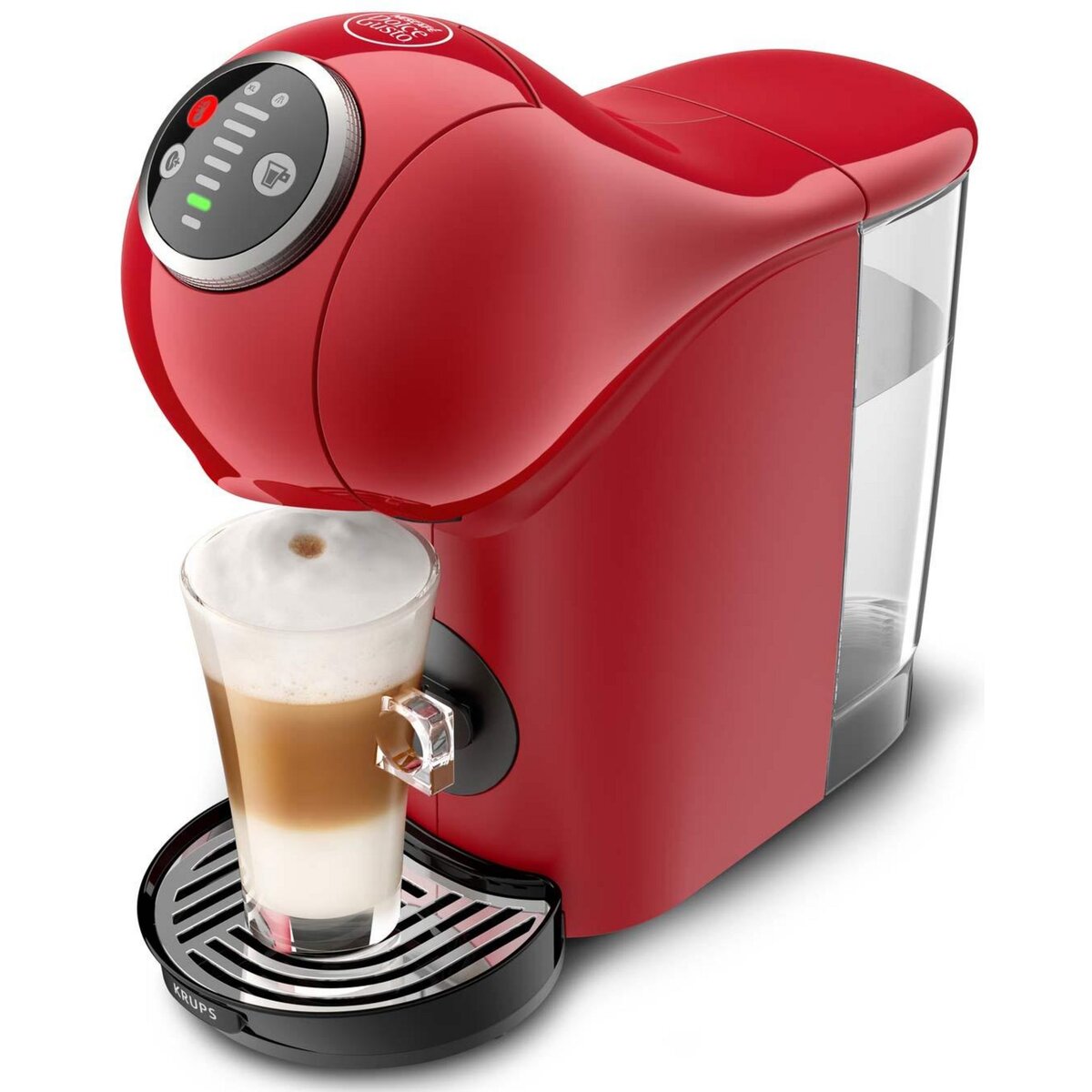 KRUPS Cafetière à dosette 15 bars 1500w rouge/noir - yy4444fd