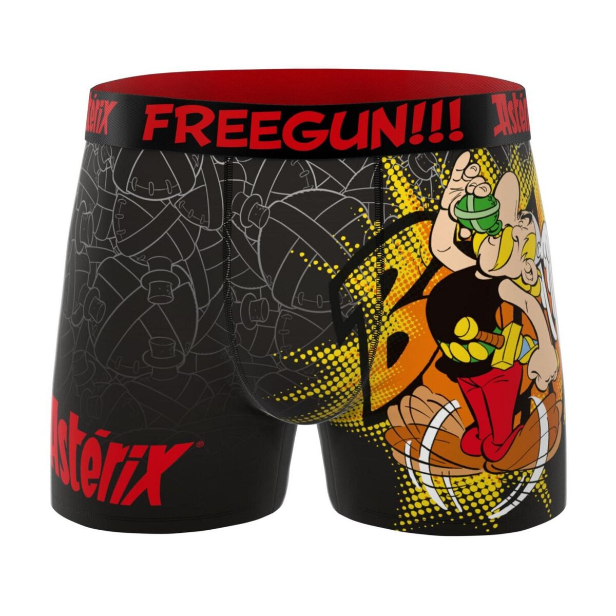 FREEGUN Lot de 4 boxers enfant Asterix