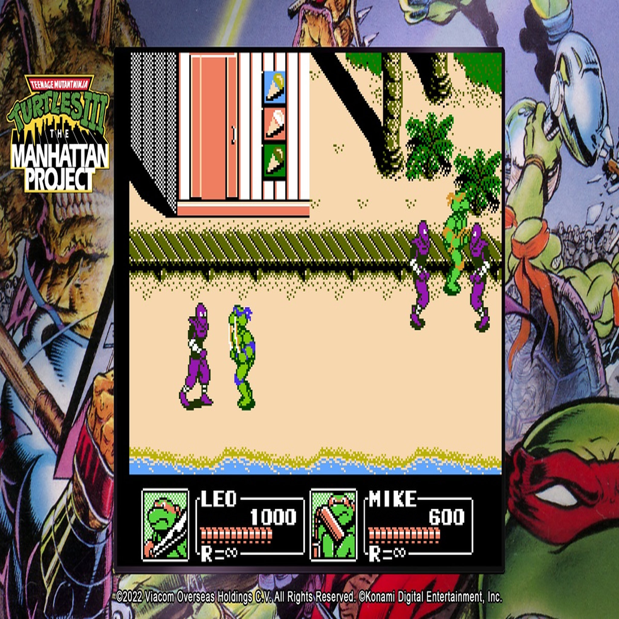 Voir la diapositive 9 : Teenage Mutant Ninja Turtles Cowabunga Collection Nintendo Switch