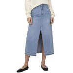 JACQUELINE DE YONG Jupe Longue  Femme JDY Bella. Coloris disponibles : Bleu