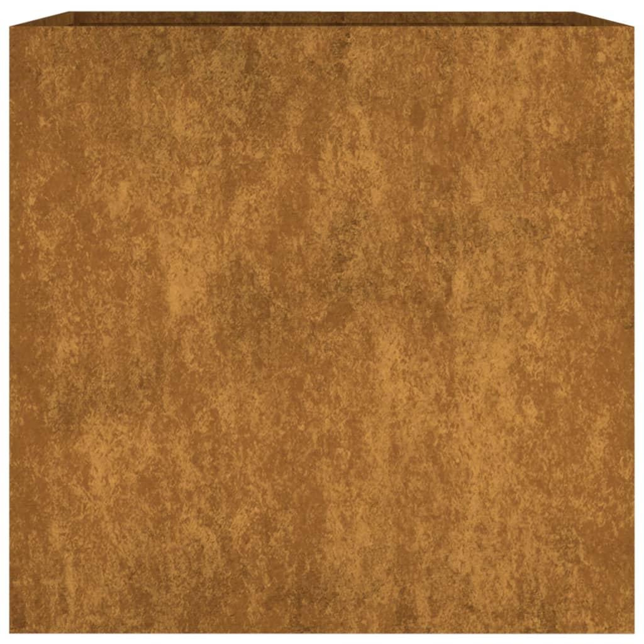Voir la diapositive 3 : VIDAXL Jardiniere 40x41x40 cm acier corten
