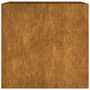 Voir la diapositive 3 : VIDAXL Jardiniere 40x41x40 cm acier corten
