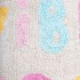 Voir la diapositive 2 : Atmosphera Kids Tapis Tufté à Inscriptions  Assya  100x150cm Multicolore