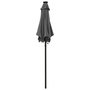 Voir la diapositive 3 : VIDAXL Parasol de jardin avec lumieres LED anthracite aluminium