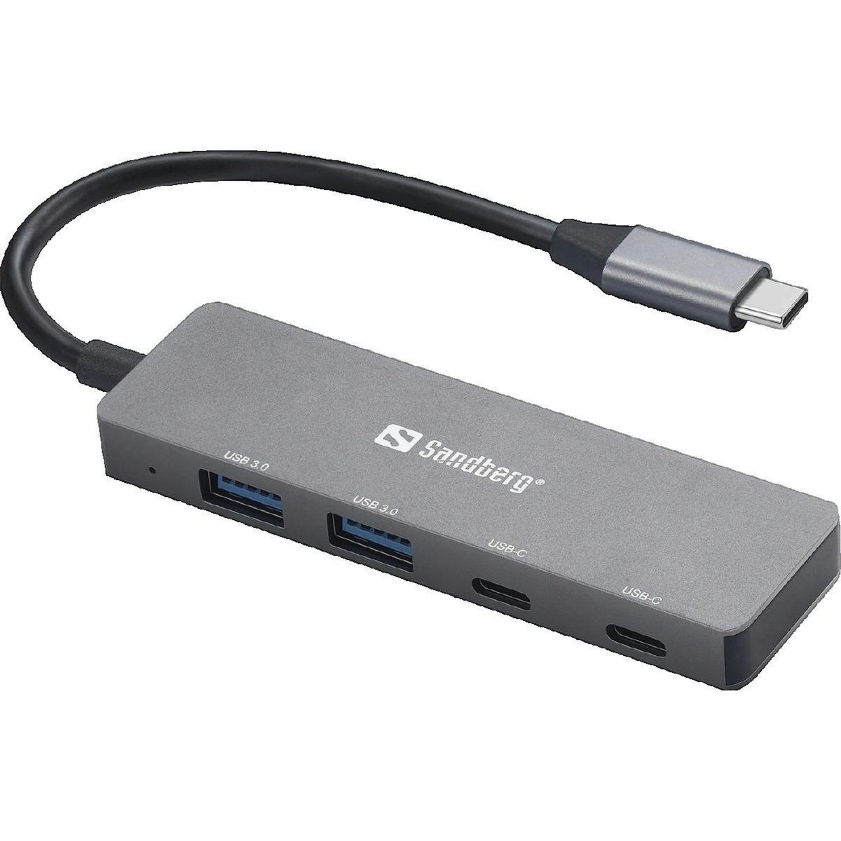 Sandberg Hub USB Sandberg 136-50 avec ports USB-A et USB-C