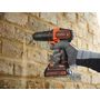 Voir la diapositive 2 : Black & Decker Perceuse à percussion sans fil black & decker