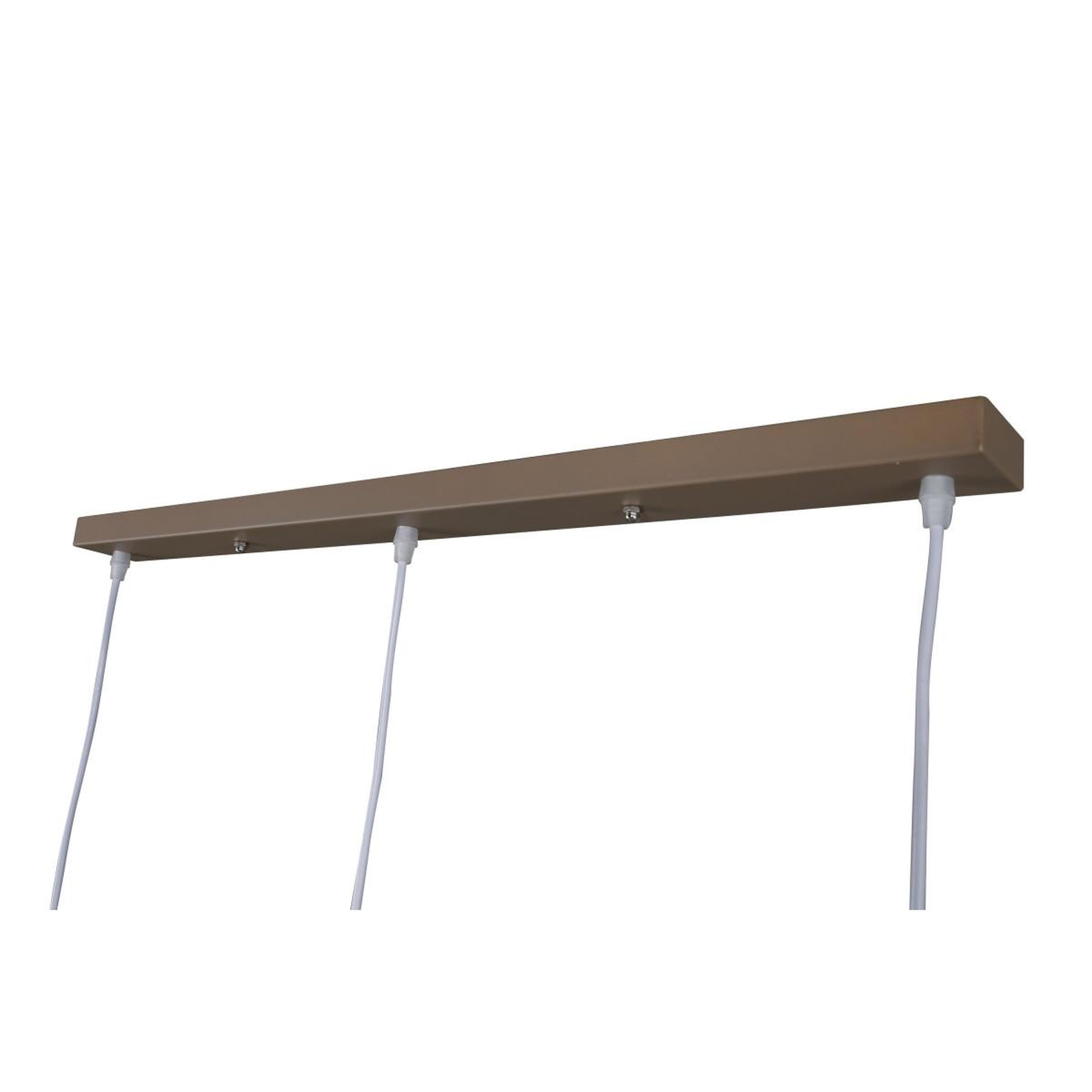 Voir la diapositive 5 : Paris Prix Lampe suspension design 3 lampes  tubbie  73cm marron