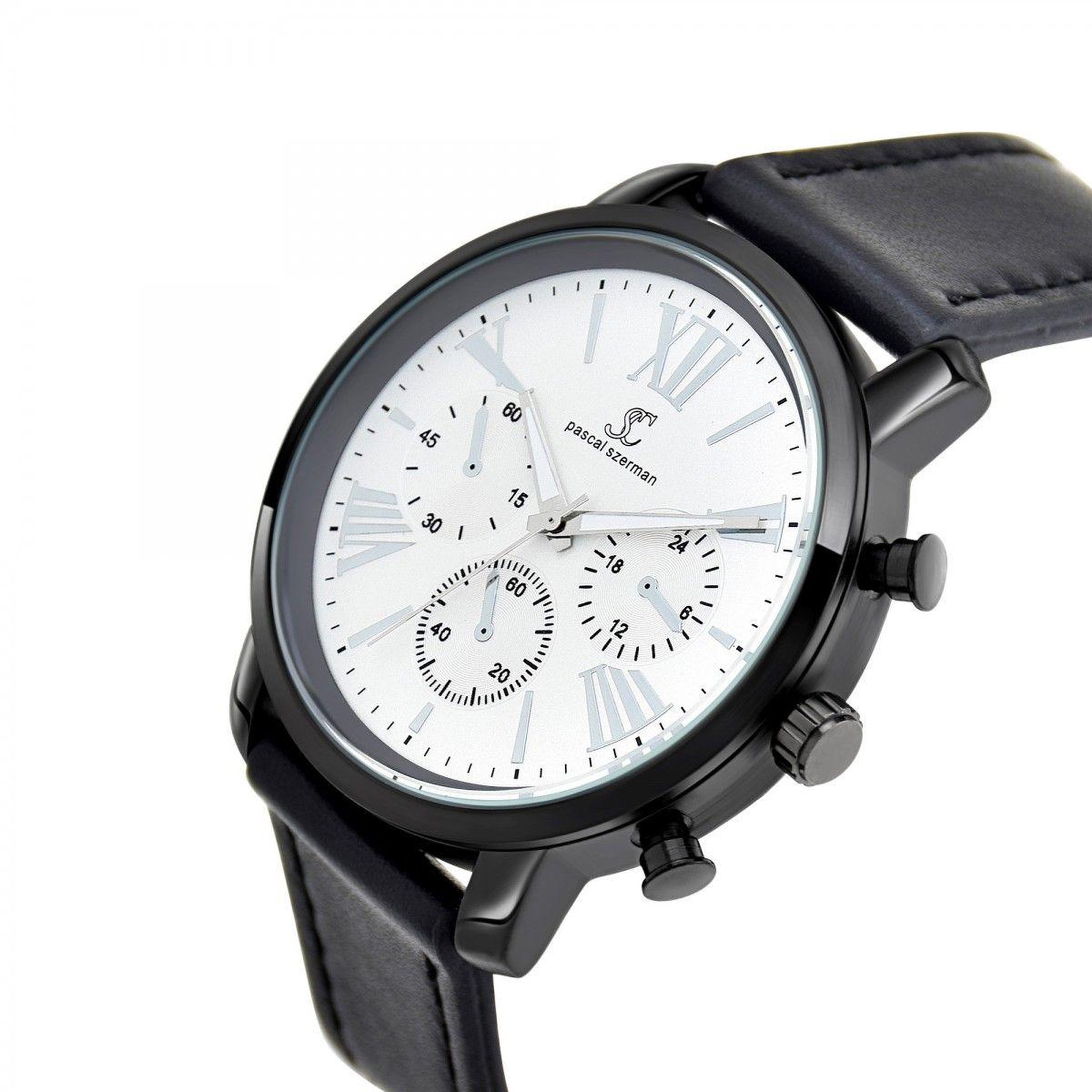 Voir la diapositive 3 : SC CRYSTAL Montre homme quartz par Pascal Szerman
