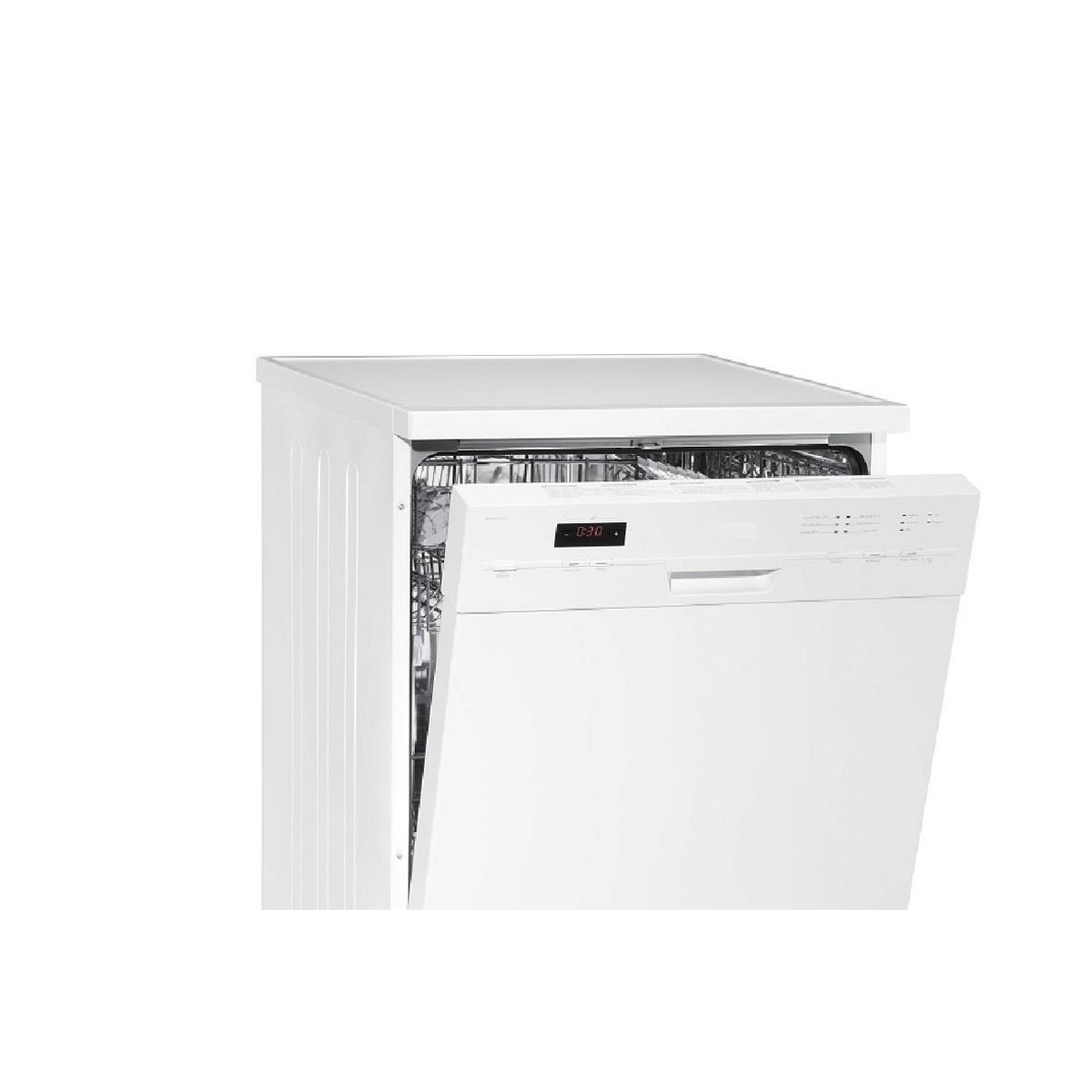 HAIER Lave-vaisselle pose libre DW12-T1347, 12 Couverts, 60 cm, 47 dB, 6 Programmes