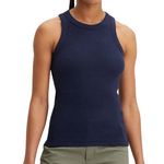 DOCKERS Débardeur  Femme Dockers Rib Knit Tank. Coloris disponibles : Bleu