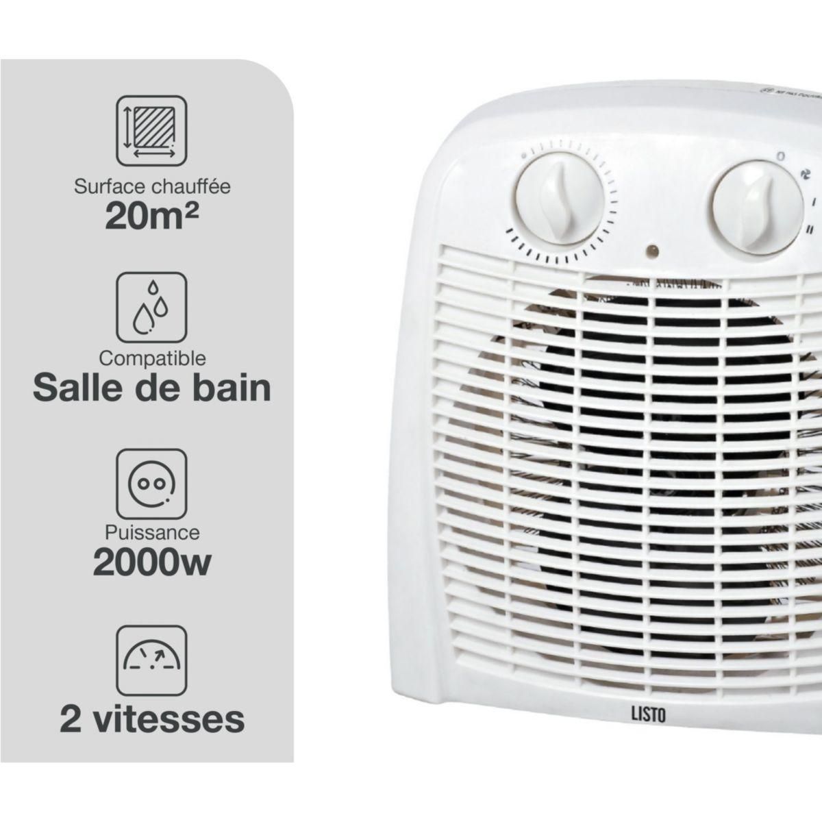 Listo Chauffage soufflant CHSB L3