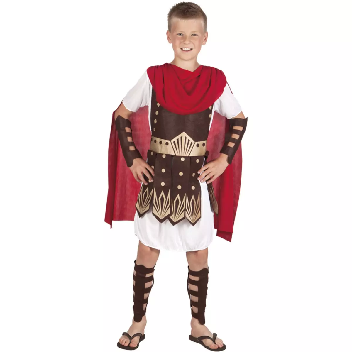 Boland Costume de Gladiateur Callidromos - Enfant - 4/6 ans (104 à 116 cm)