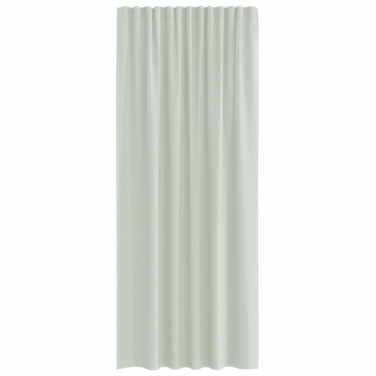 VIDAXL Rideaux en voile avec boucles 2 pcs gris clair 140x225 cm