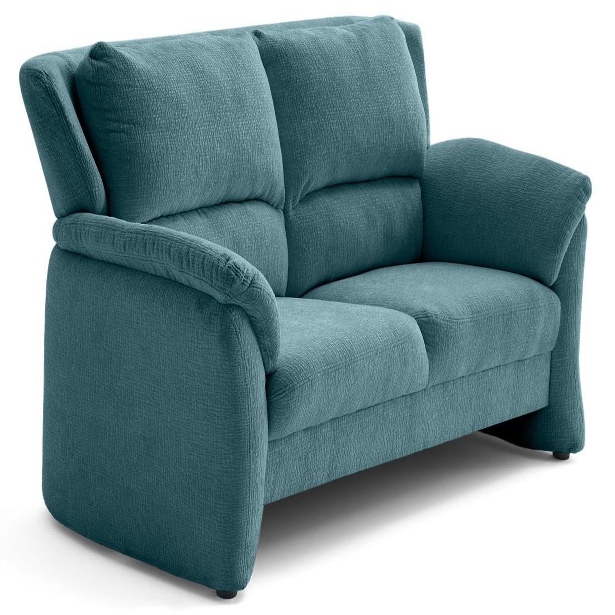 Voir la diapositive 4 : LISA DESIGN Bastille - canapé droit 2 places en tissu velours relief