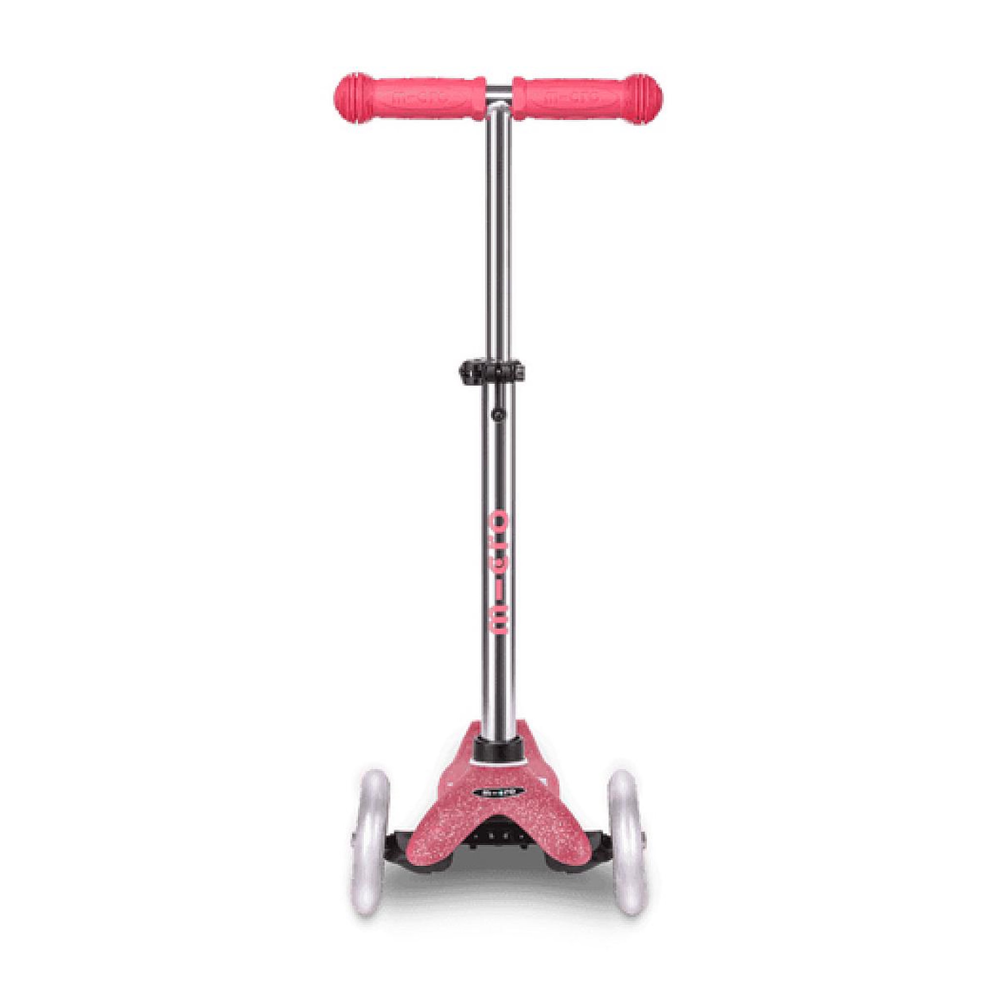 Voir la diapositive 2 : Micro Trottinette  Mobility à trois roues Rose Glitter LED MMD208