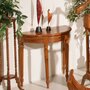 Table console en teck massif vernis - MALAISIE