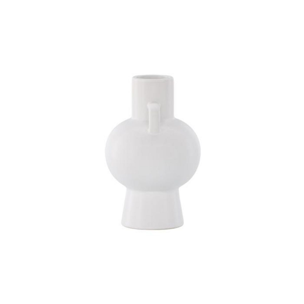 Paris Prix Vase Design en Céramique  Cent  24cm Blanc